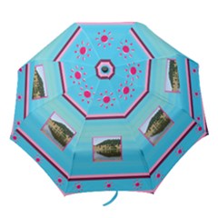 Blue umbrella - Folding Umbrella