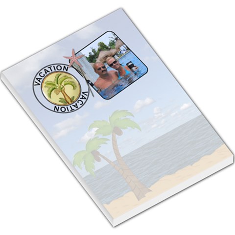 Vacation Large Memo Pad By Lil