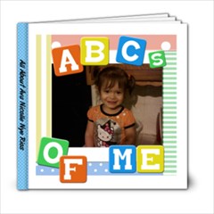 Ava Alphabet book - 6x6 Photo Book (20 pages)