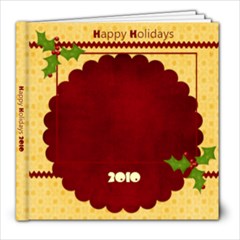 Christmas Jingle 8x8 Photo Book - 8x8 Photo Book (20 pages)