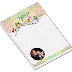 Family Love Large Memo Pad - Large Memo Pads