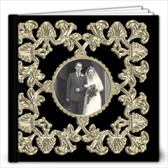 Liquid Gold Wedding Album 12 x 12 20 page  - 12x12 Photo Book (20 pages)