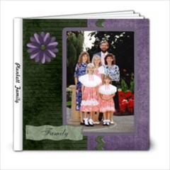 Family for Girls (2) - 6x6 Photo Book (20 pages)