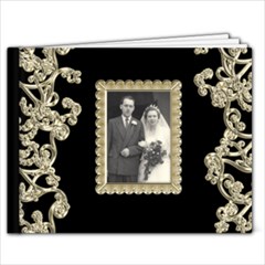 Liquid Gold Wedding Brag Book  New 7 X 5