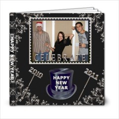 Happy New Year 6x6 Photo Book - 6x6 Photo Book (20 pages)