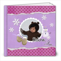 8x8- Snow Fun - 8x8 Photo Book (20 pages) 8x8- Snow Fun - 8x8 Photo Book (20 pages)