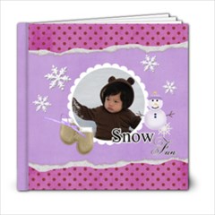6x6- Snow Fun - 6x6 Photo Book (20 pages)