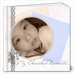 Cherished Moments 12 x 12 Photobook - 12x12 Photo Book (20 pages)