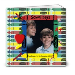 School Days 6x6 - 6x6 Photo Book (20 pages)