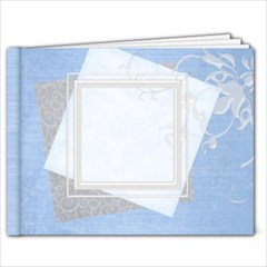 Blue Dainty Flordeliz 7x5 Photobook - 7x5 Photo Book (20 pages)