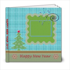 Happy New Year & Christmas book - 6x6 - 6x6 Photo Book (20 pages)