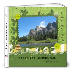 yosemite - 8x8 Photo Book (20 pages)
