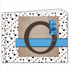 Pre-made Book Blue,green,brown