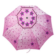 My Purple star umbrella - Folding Umbrella