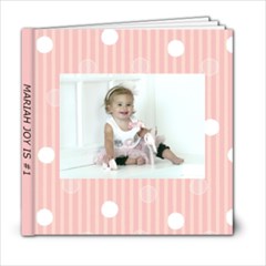 #1 MARIAH - 6x6 Photo Book (20 pages)