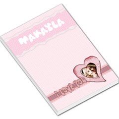 valentine I love you notebook - Large Memo Pads
