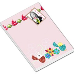 cute easter notepad - Large Memo Pads