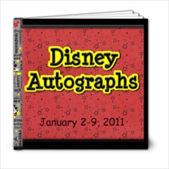 Autograph Book Jan 2011 - 6x6 Photo Book (20 pages)