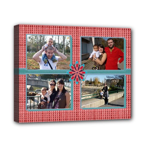 Family streched canvas 10x8 - Canvas 10  x 8  (Stretched)