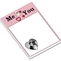 Me & You Large Memo Pad - Large Memo Pads