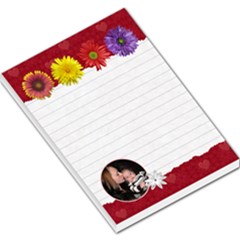 Flower Power Large Memo Pad - Large Memo Pads