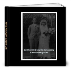 Goh CL & SB History - 8x8 Photo Book (20 pages)
