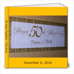 50th Party - 8x8 Photo Book (39 pages)