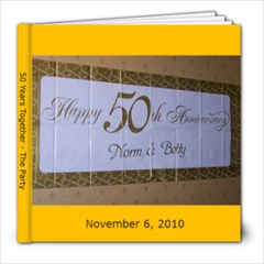 50th Party - 8x8 Photo Book (39 pages)