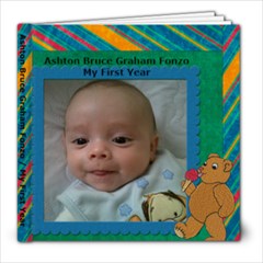 Ashton Bruce Graham Fonzo / My First Year - 8x8 Photo Book (20 pages)