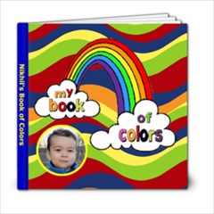 Nikhil s book of colors - 6x6 Photo Book (20 pages)