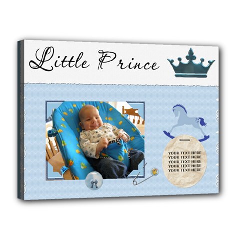 Little Prince 16x12 Stretched Canvas - Canvas 16  x 12  (Stretched)