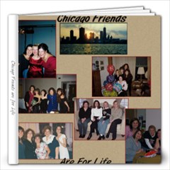 Chicago Friends - 12x12 Photo Book (20 pages)