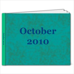 oct 10 - 9x7 Photo Book (20 pages)