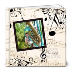 Must be the Music 6 x 6 Memory Album - 6x6 Photo Book (20 pages) Must be the Music 6 x 6 Memory Album - 6x6 Photo Book (20 pages)
