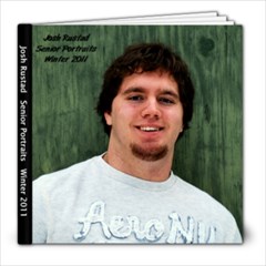 Josh Rustad 8x8 Senior Photo Book - 8x8 Photo Book (20 pages)
