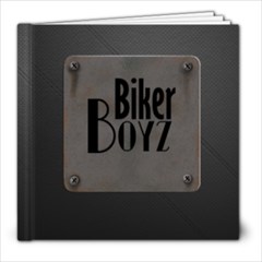 Biker Boys Scrapbook - 8x8 Photo Book (20 pages)
