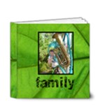 Family Simple Sentiments Classic 4 x 4 deluxe album - 4x4 Deluxe Photo Book (20 pages)