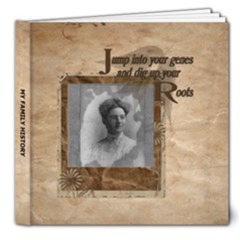 Family Tree/genealogy 8x8 Deluxe Photo Book