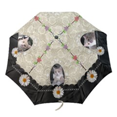 Flower Design Folding Umbrella