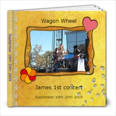 Wagon wheel - 8x8 Photo Book (20 pages)
