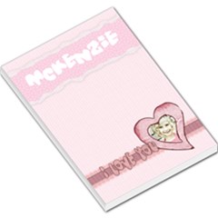 mckenzie I love you notepad - Large Memo Pads