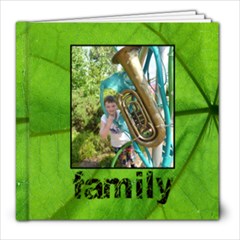Family Simple Sentiments Classic 8 x 8 album 30 pages - 8x8 Photo Book (30 pages)