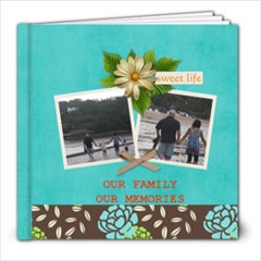 8X8 Our Family Our Memories (30 pages) - 8x8 Photo Book (30 pages)