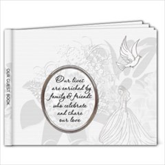The Wedding Guest Book - 9x7 Photo Book (20 pages)