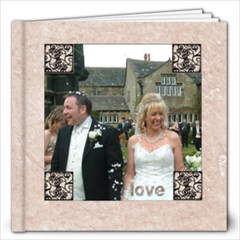 Classic Marble 12 x 12 100 page wedding album 2 - 12x12 Photo Book (100 pages)