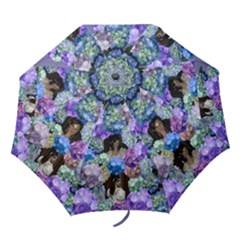 Hydranga Delight - Folding Umbrella