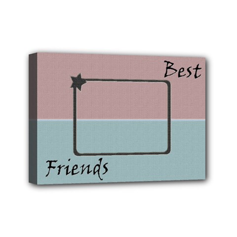 Best Friends streched canvas 7x5 - Mini Canvas 7  x 5  (Stretched)