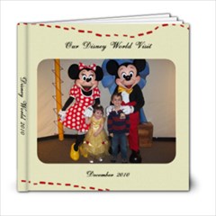 Disney World 2010 - 6x6 Photo Book (20 pages)