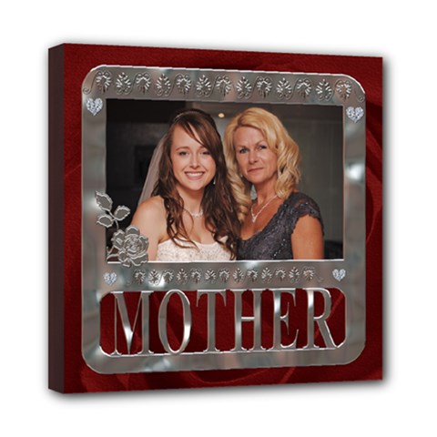 Mother 8x8 Stretched Canvas - Mini Canvas 8 x 8 (Stretched) Mother 8x8 Stretched Canvas - Mini Canvas 8 x 8 (Stretched)