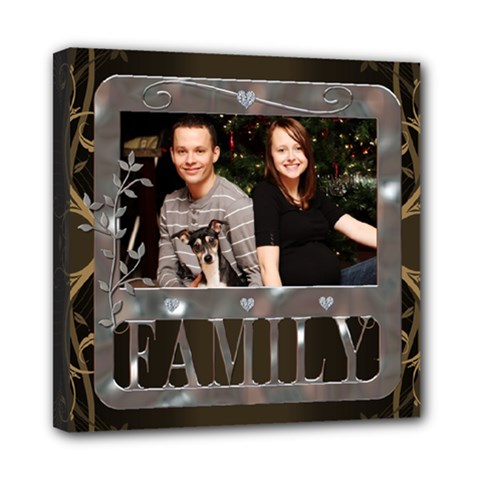 Family 8x8 Stretched Canvas - Mini Canvas 8  x 8  (Stretched)